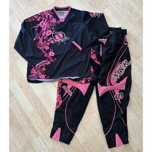 Pink MSR Starlet Motocross Riding Set Jersey Size YXL Pants 8 ATV Off Road Quad